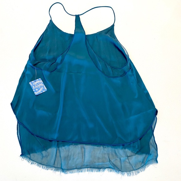 Free People Tops - NWT Intimately Free People teal racerback tank XS